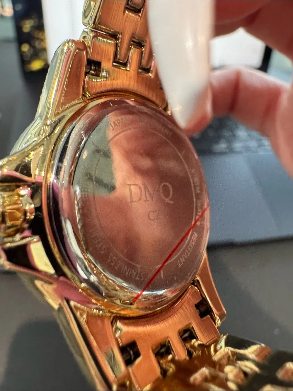 Judith Ripka x Diamonique Rainbow Stainless Steel Watch
